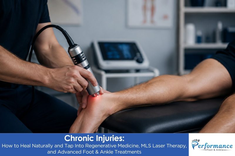 Chronic Injuries: How to Heal Naturally and Tap Into Regenerative Medicine, MLS Laser Therapy, and Advanced Foot & Ankle Treatments